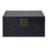 Black Leather Decorative Box, Large