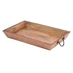 Brown Antique Medium Tray