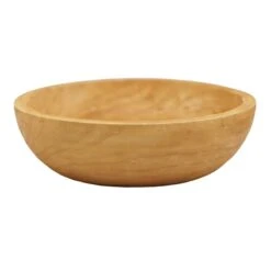 Decorative Wood Bowl, 12"
