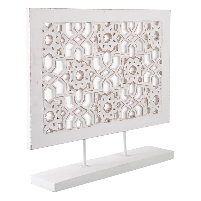 Floral Pedestal Decor, 12.5" 1 Floral Pedestal Decor, 12.5"