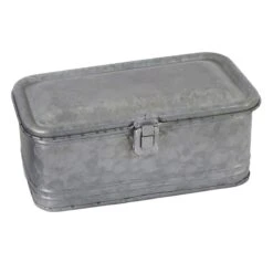 Galvanized Metal Box, 10x5