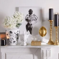 Home Decoration Store -Home Decoration Store gold foiled spike decorative box 7x3 2