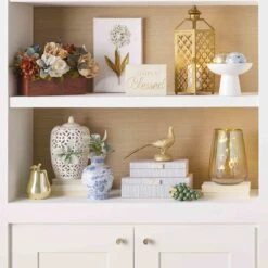 Grace Mitchell Blue Water Hyacinth Box, 13x4 -Home Decoration Store grace mitchell blue water hyacinth box 13x4 3