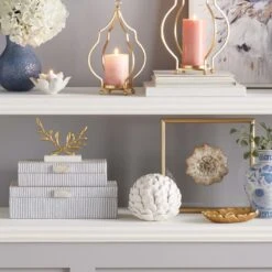 Grace Mitchell Blue Water Hyacinth Box, 13x4 -Home Decoration Store grace mitchell blue water hyacinth box 13x4 5