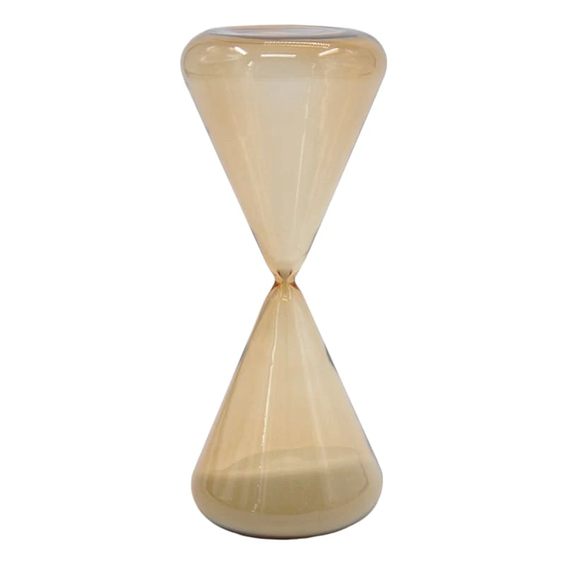 Grace Mitchell Champagne Hourglass, 9" 1 Grace Mitchell Champagne Hourglass, 9"