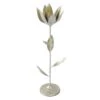 Grace Mitchell Gold Flower Candle Holder, 17.5"