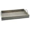 Grey Washed Wooden Tray, 12x20.5