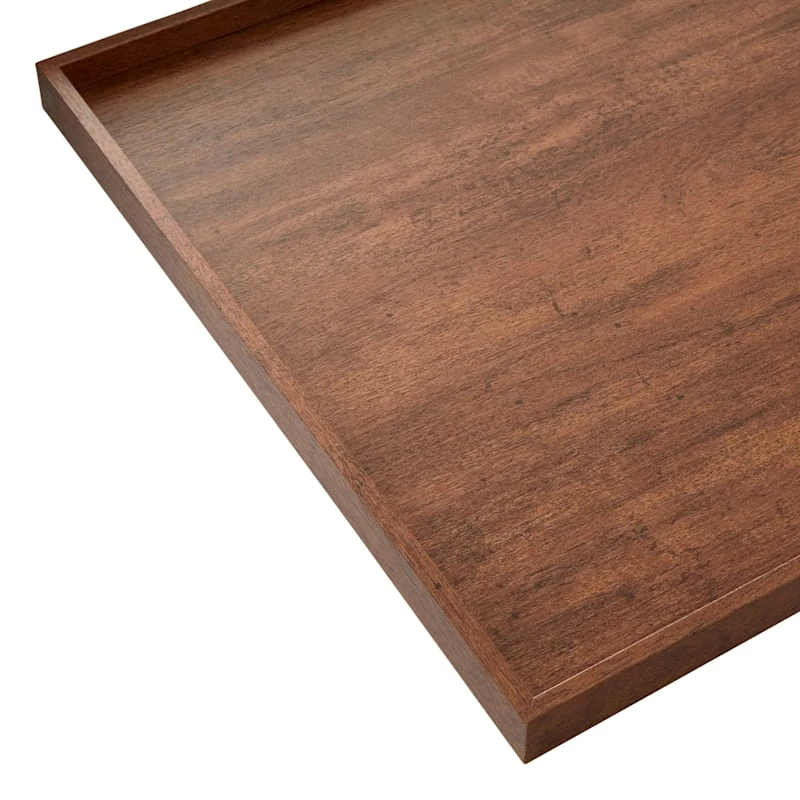 Honeybloom Square Wood Tray, 15.5x12 2 Honeybloom Square Wood Tray, 15.5x12 - Image 2