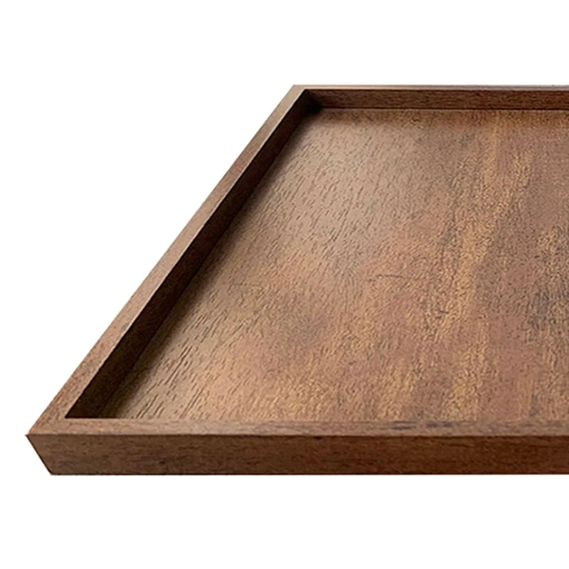 Honeybloom Square Wood Tray, 15.5x12 3 Honeybloom Square Wood Tray, 15.5x12 - Image 3