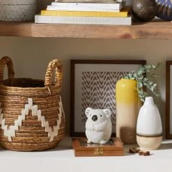 Honeybloom Wooden Tic Tac Toe Game, 7" -Home Decoration Store honeybloom wooden tic tac toe game 7 2