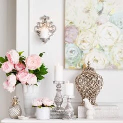 Laila Ali Metallic Seagrass Decorative Box, Large -Home Decoration Store laila ali metallic seagrass decorative box large 2