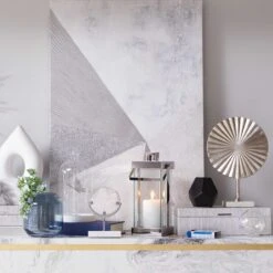 Laila Ali Metallic Seagrass Decorative Box, Large -Home Decoration Store laila ali metallic seagrass decorative box large 3