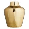 Providence Gold Metal Vase, Small