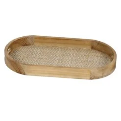 Providence Oval Wooden Tray, Large