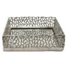 Silver Mirror Decorative Tray, 11"