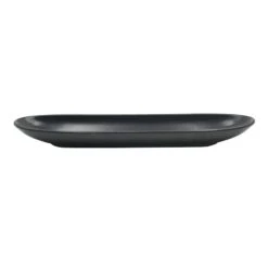 Tracey Boyd Black Wood Tray, 22x5