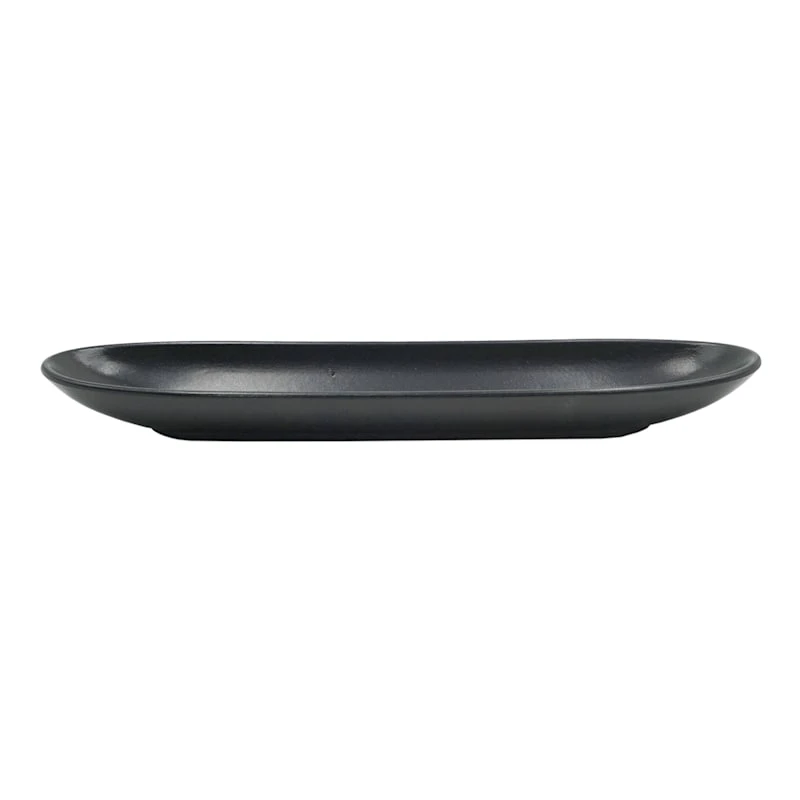 Tracey Boyd Black Wood Tray, 22x5 1 Tracey Boyd Black Wood Tray, 22x5