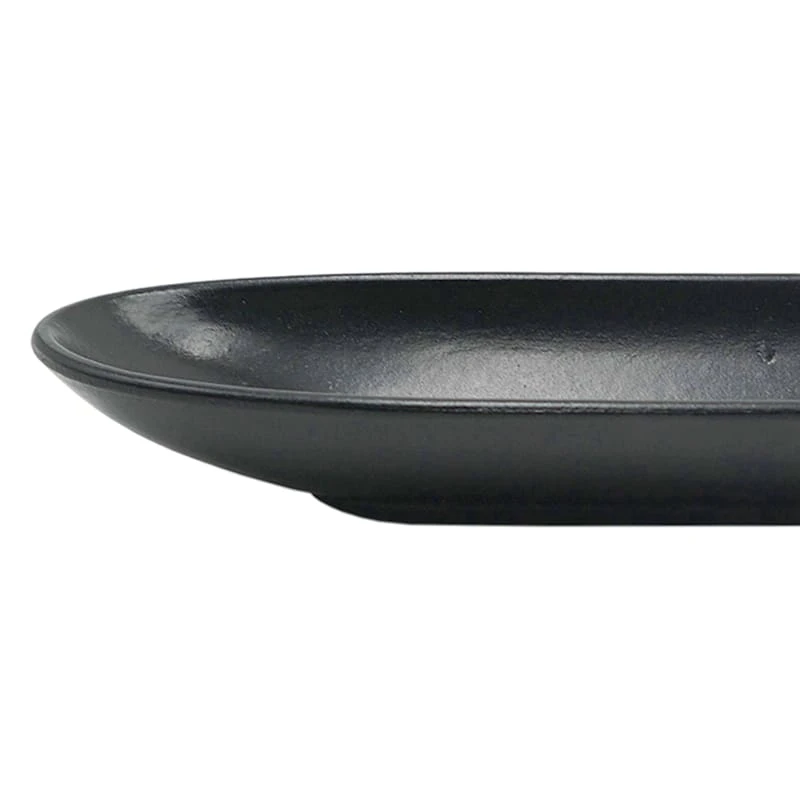 Tracey Boyd Black Wood Tray, 22x5 2 Tracey Boyd Black Wood Tray, 22x5 - Image 2