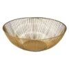 Tracey Boyd Gold Wire Decorative Bowl, 15"
