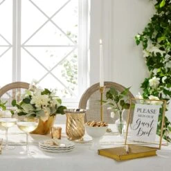 Willow Crossley Clear Glass Urn Vase, 8" -Home Decoration Store willow crossley clear glass urn vase 8 2