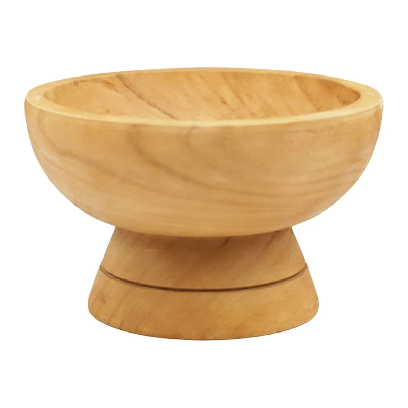 Wood Decorative Bowl, 6" 1 Wood Decorative Bowl, 6"