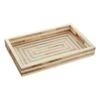 Wood-Look Decorative Tray, 15x9